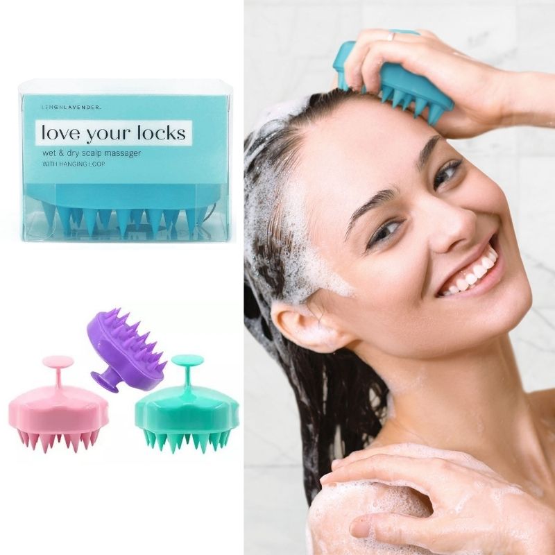 Love Your Locks Wet & Dry Scalp Massager